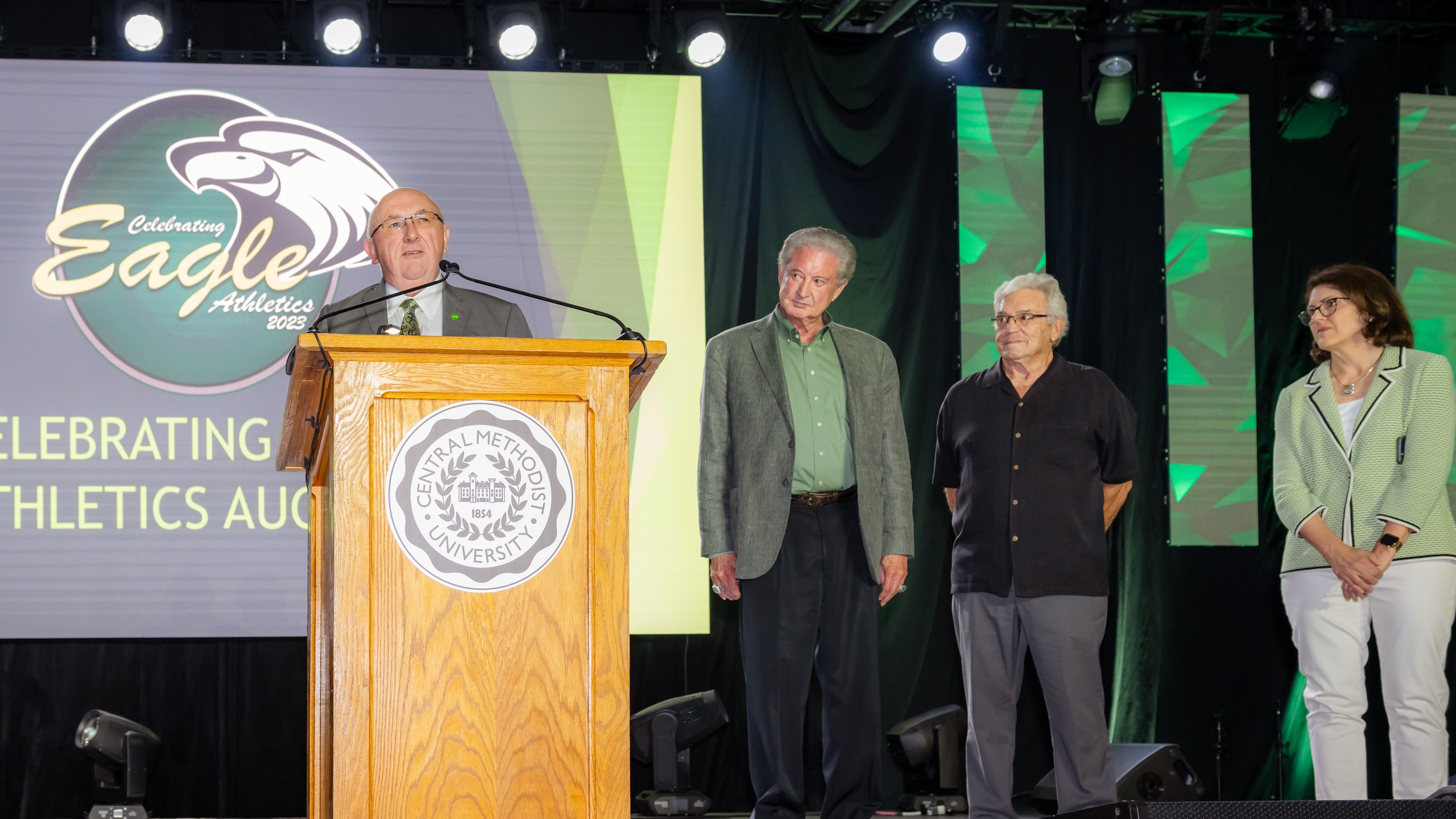 CMU Athletics Brings in Record High $110,000 at 7th Annual Celebrating Eagle Athletics Auction