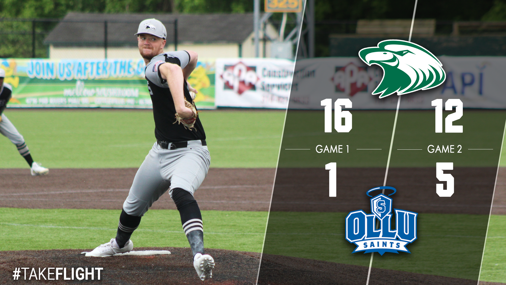 No. 2 CMU earns opening day sweep over (RV) Our Lady of the Lake