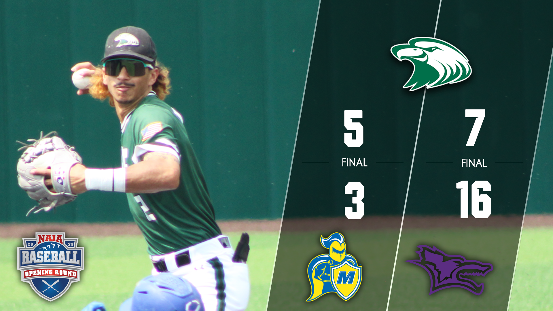Eagles Baseball Closes Season in Opening Round