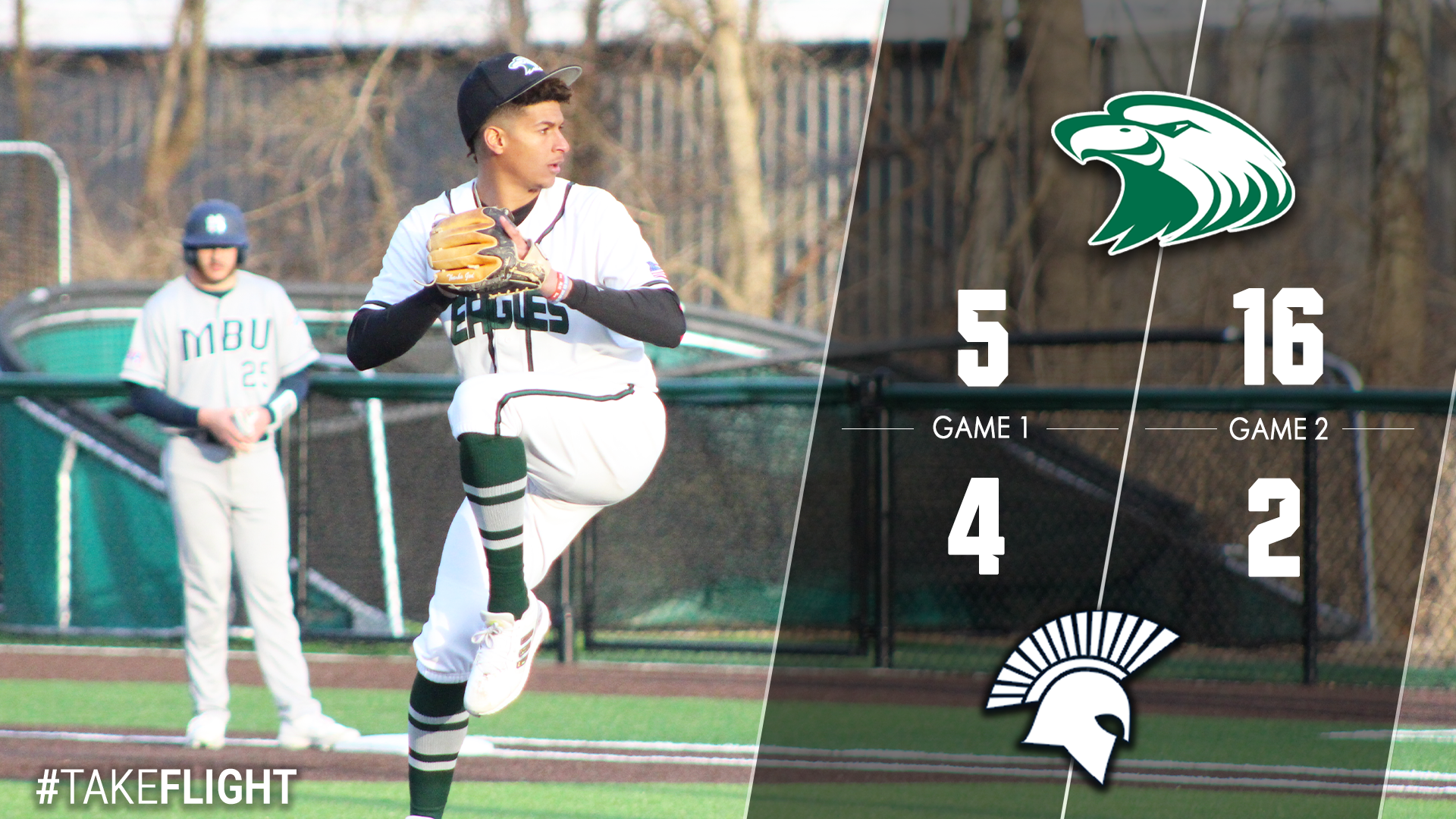 Central Splits Against Missouri Baptist Friday