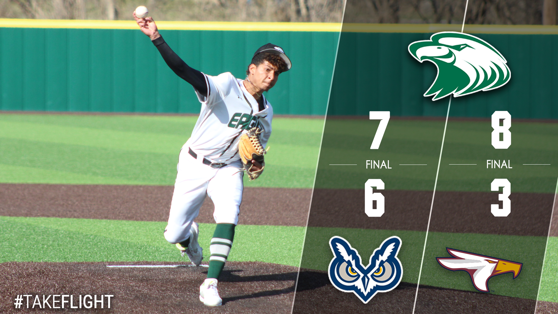No. 22 Central Sweeps Day One of Cajun Collision