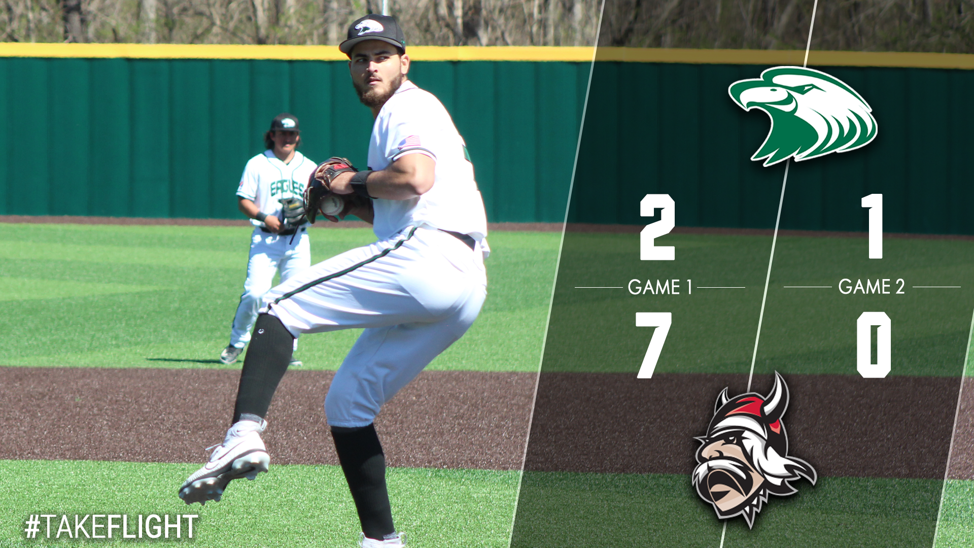 Eagles Win Game Two in Extras; Split Friday Doubleheader vs. Grand View