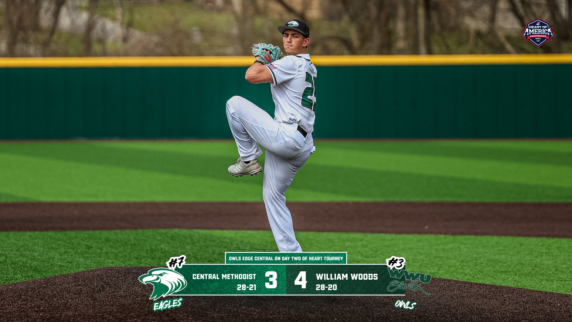 No. 3 Owls Clip No. 7 Central on Day Two of Heart Tournament