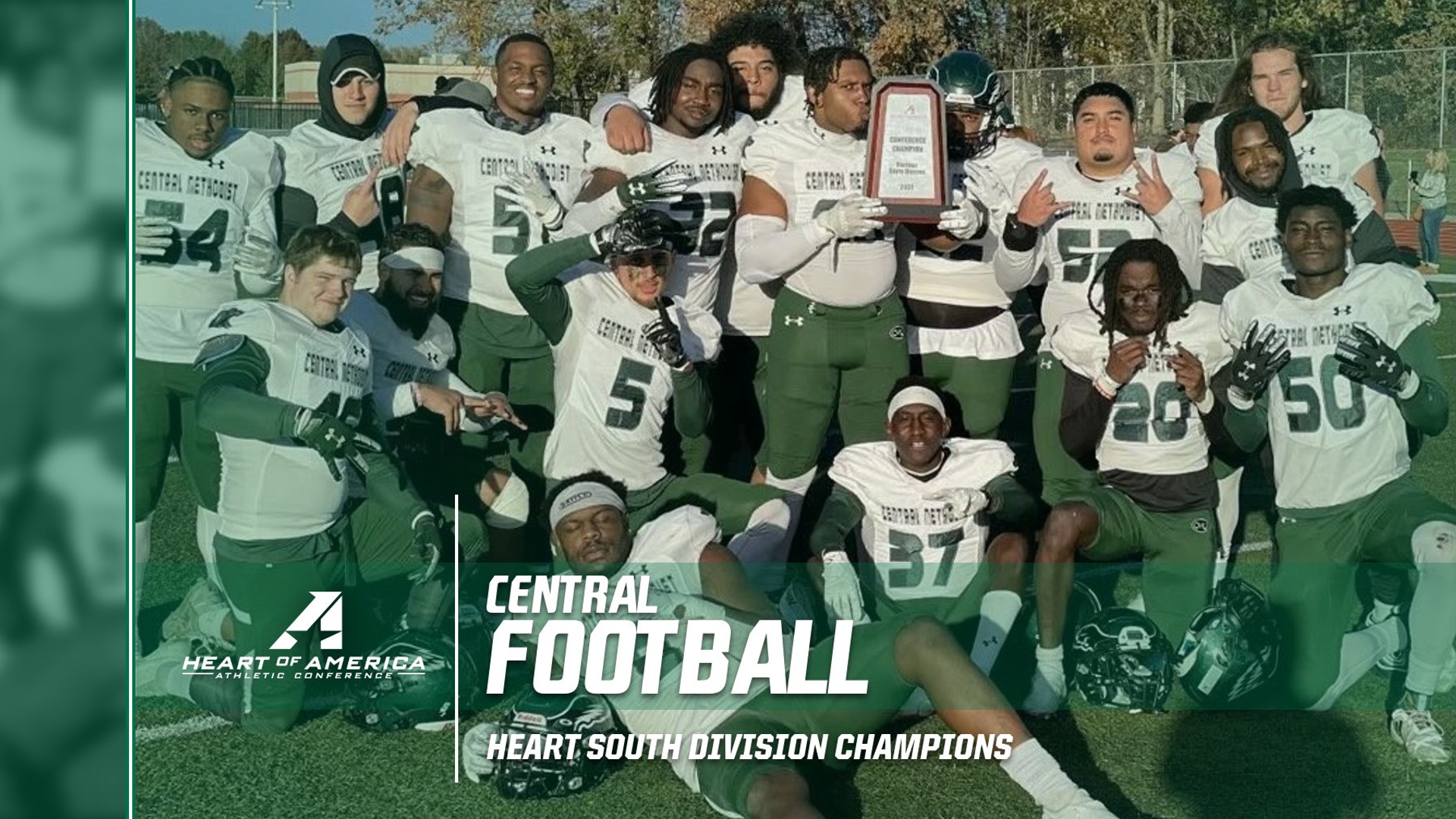 Central clinches outright Heart South Title with win over Evangel in regular-season finale
