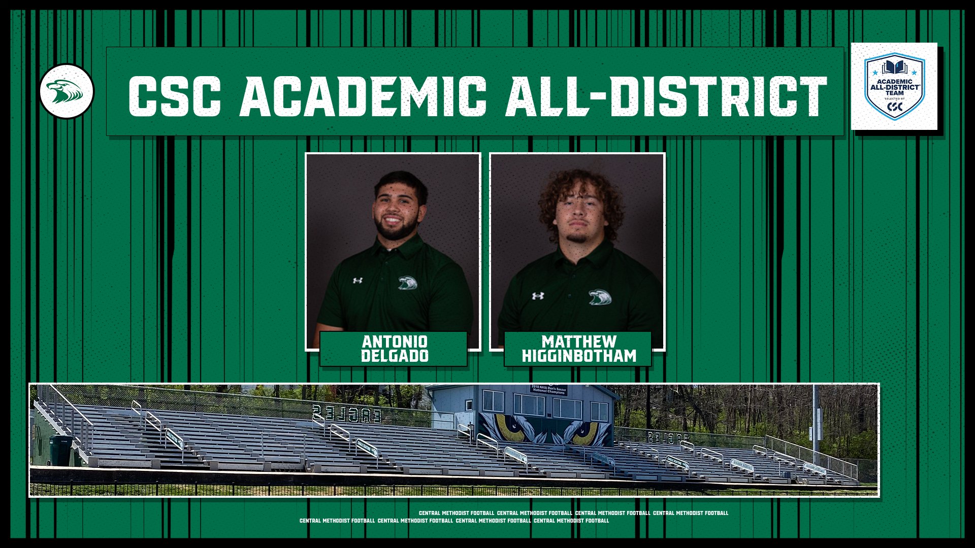 Eagle Duo Named to CSC Academic All-District Team