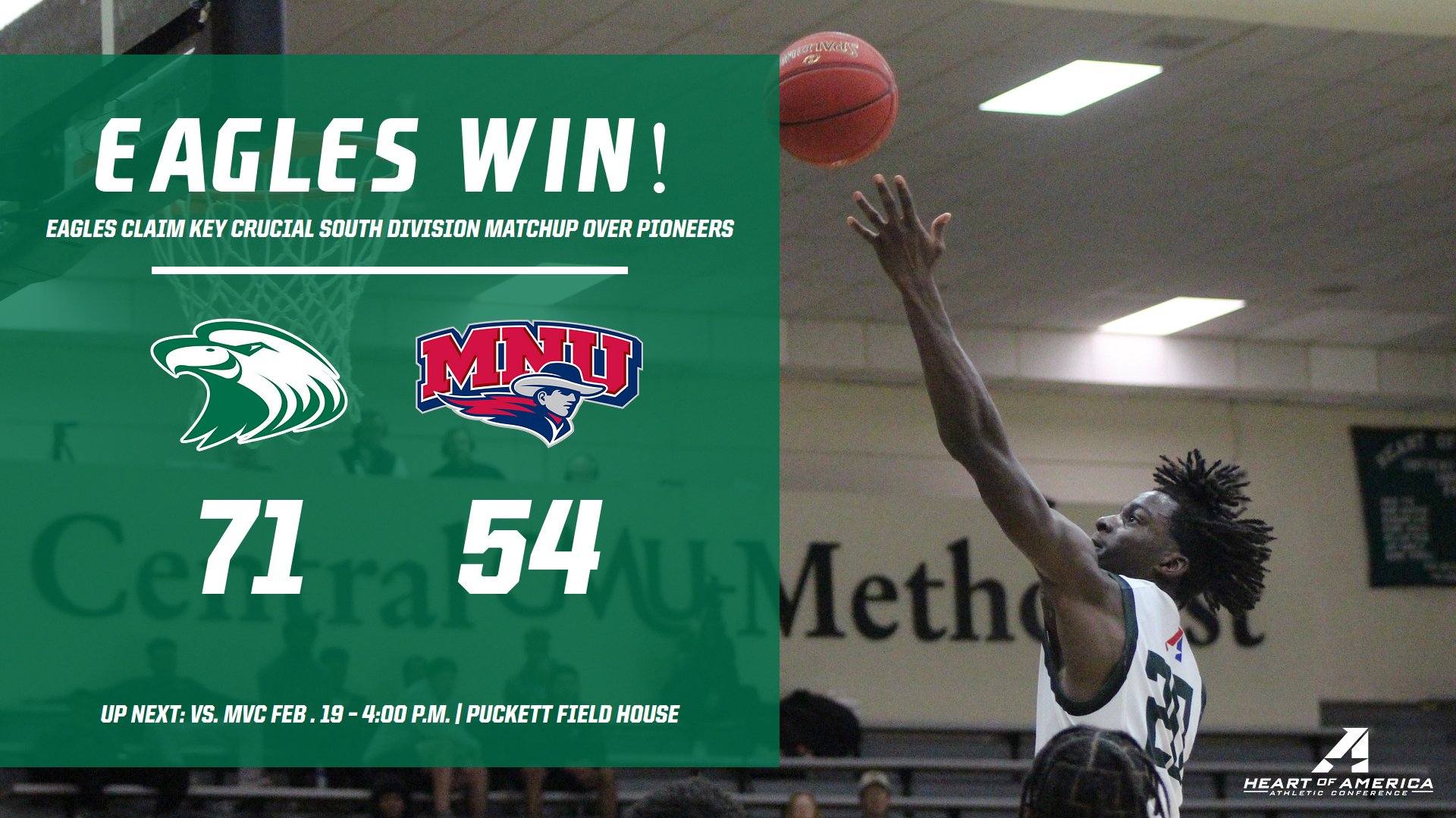 Eagles claim key crucial South Division matchup over Pioneers