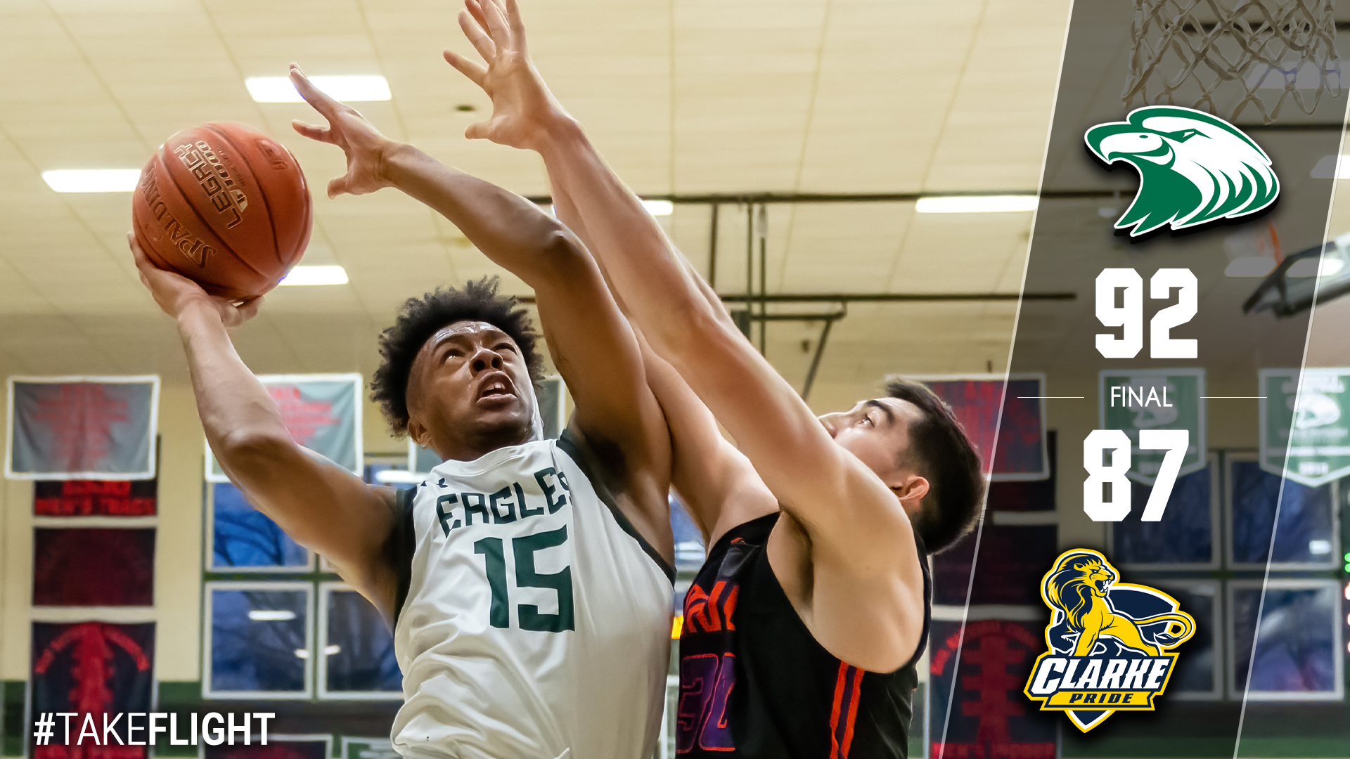 Central Edges Clarke to Extend Win Streak to Six