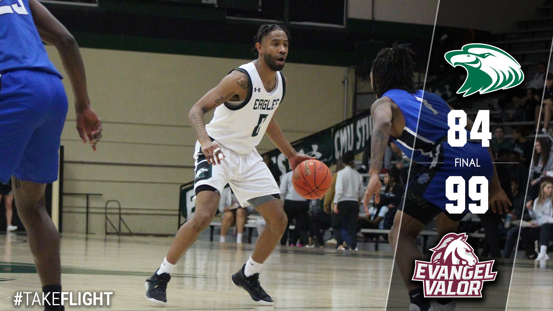 Big Second Half Leads Evangel Past Eagles