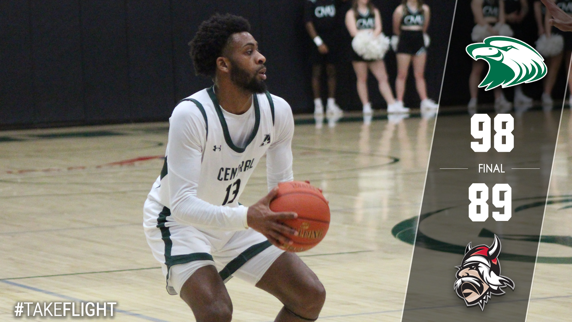 Central Fends off Vikings for Bounce Back Victory
