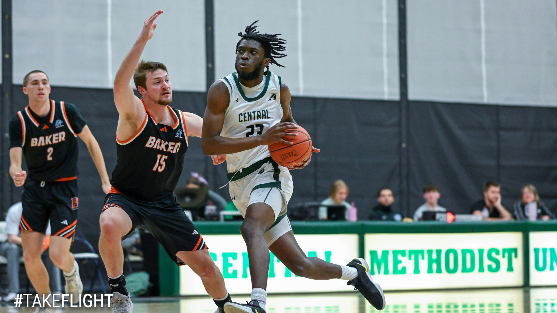 First Half Surge Propels Baker Past Central