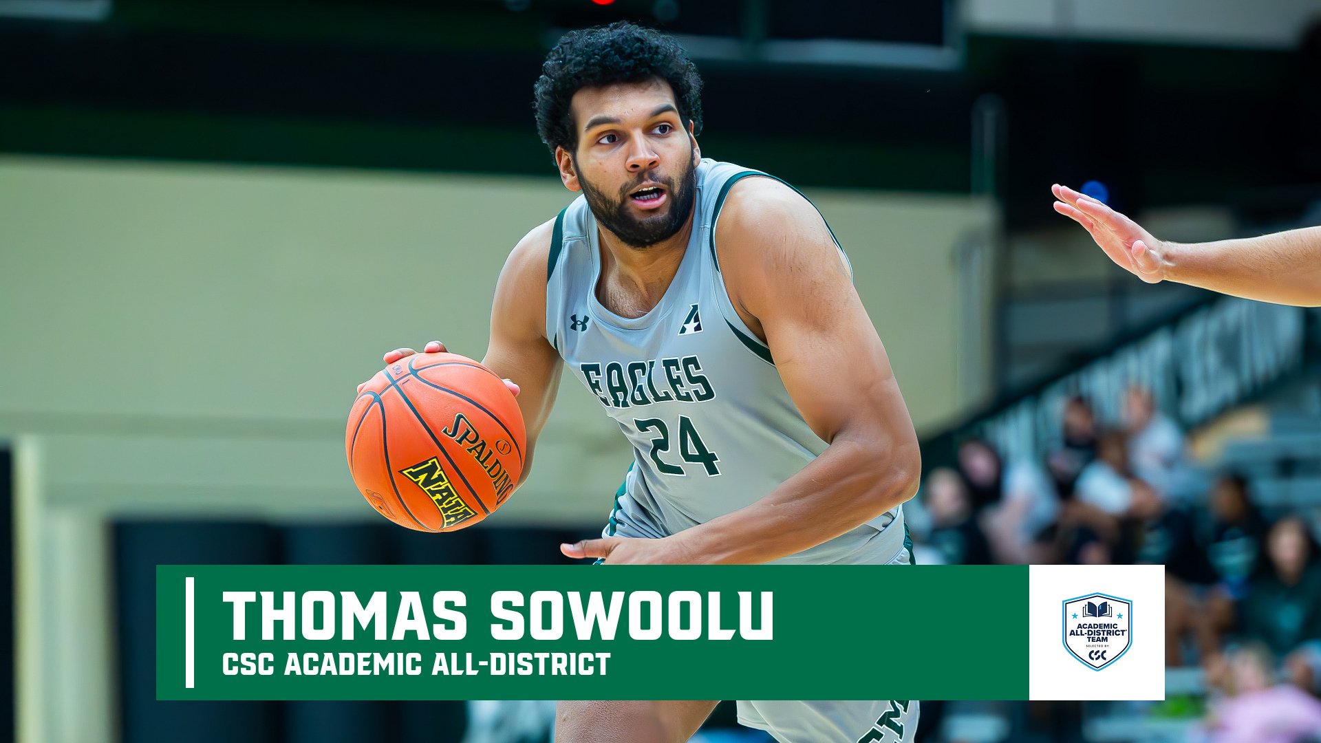 Thomas Sowoolu Named CSC Academic All-District
