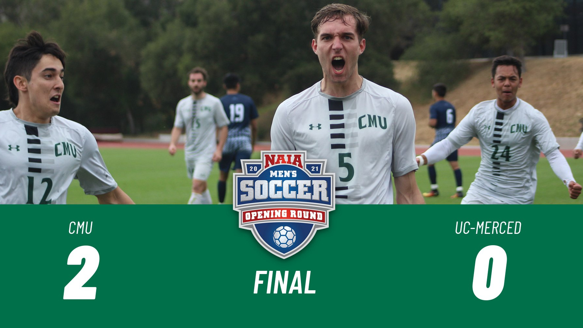 Eagles shutout UC-Merced in first game of Opening Round, 2-0