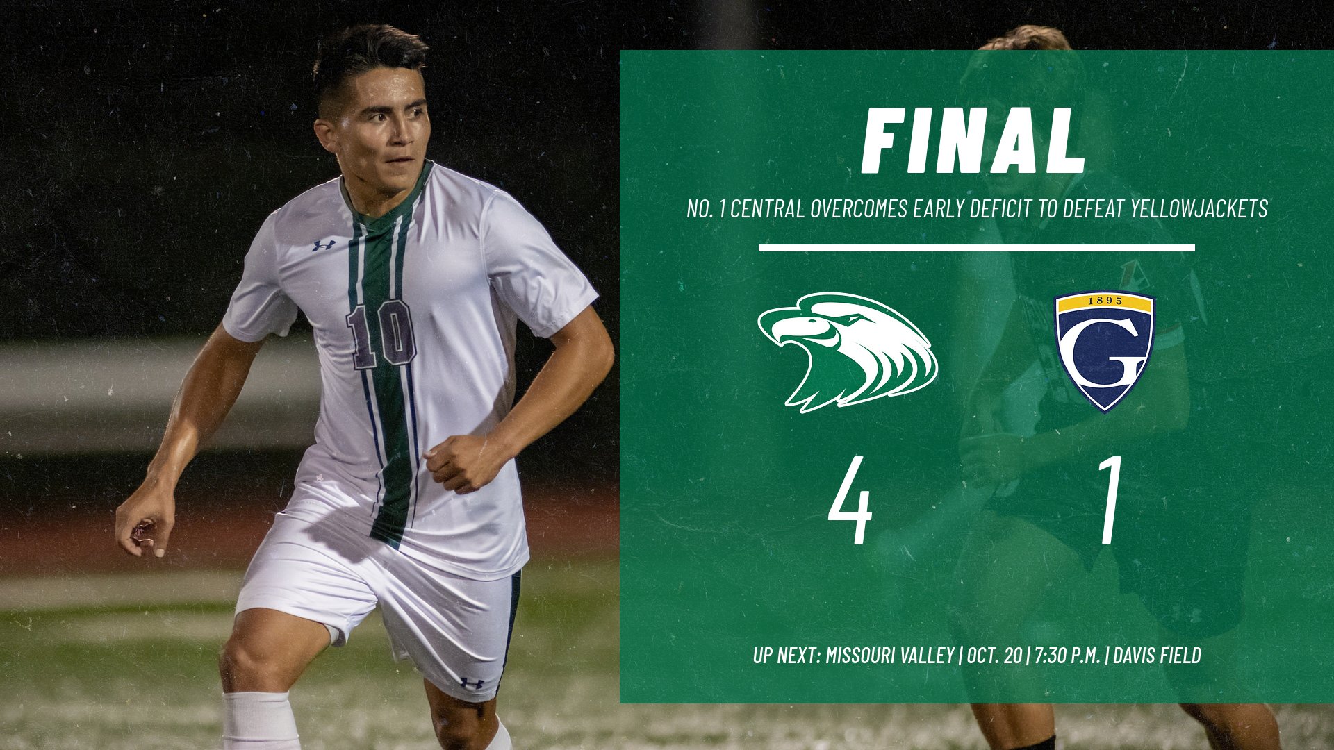 No. 1 Eagles overcome early deficit to handle Graceland, 4-1