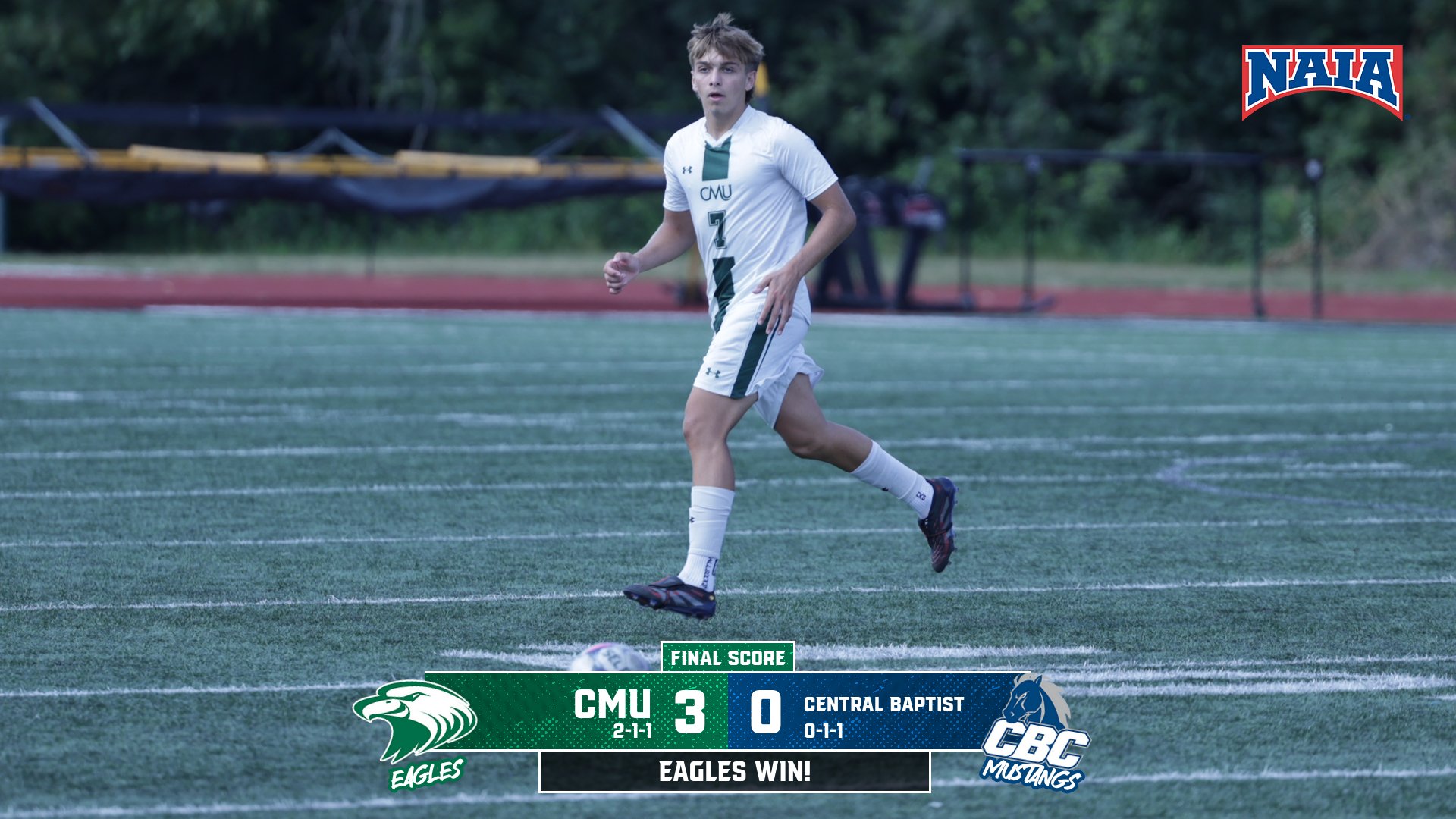 Big Second Half Secures Eagles' Win over Central Baptist