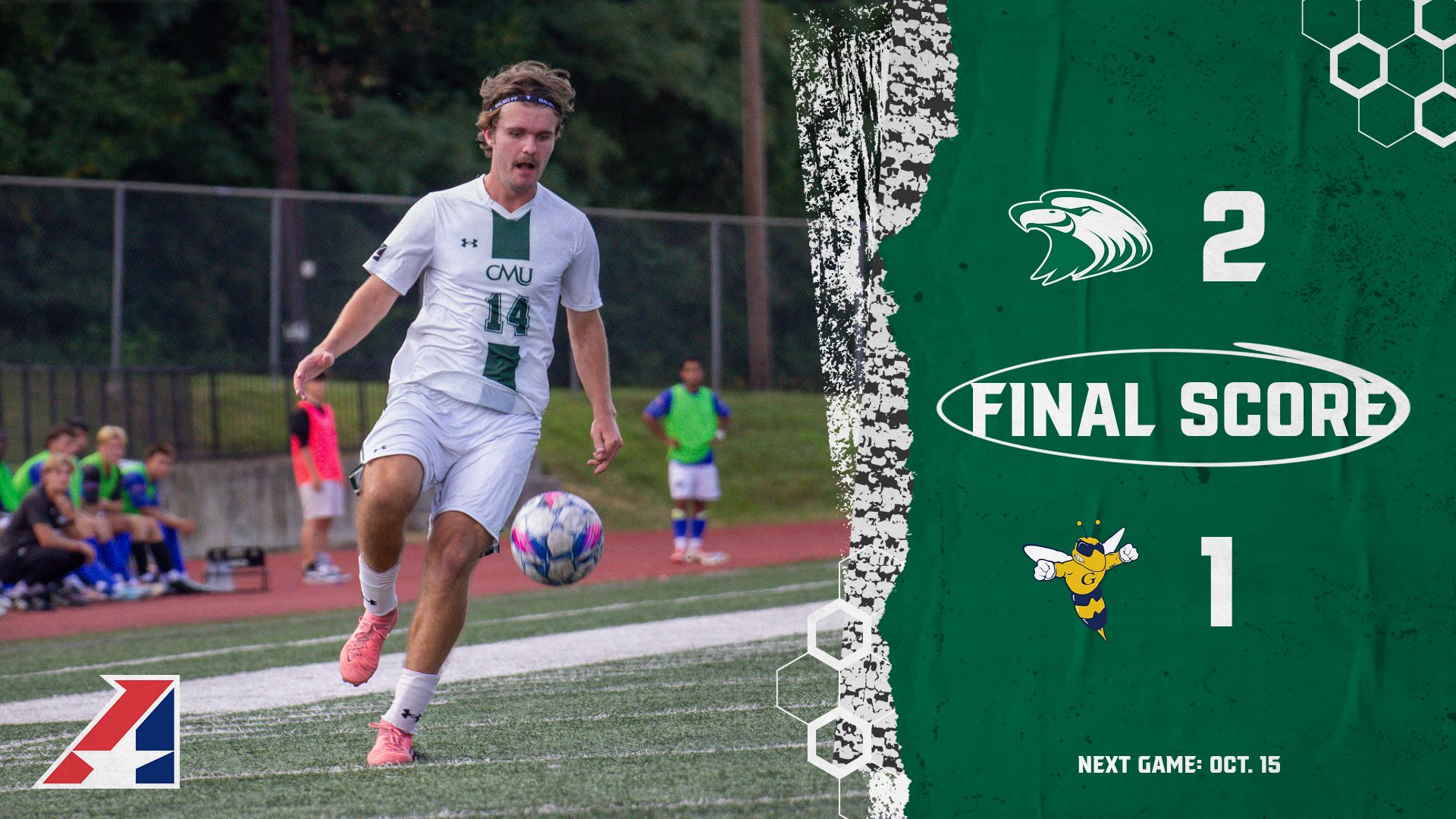 Late Goal From Br&auml;mhagen Secures Road Win for Eagles over Graceland