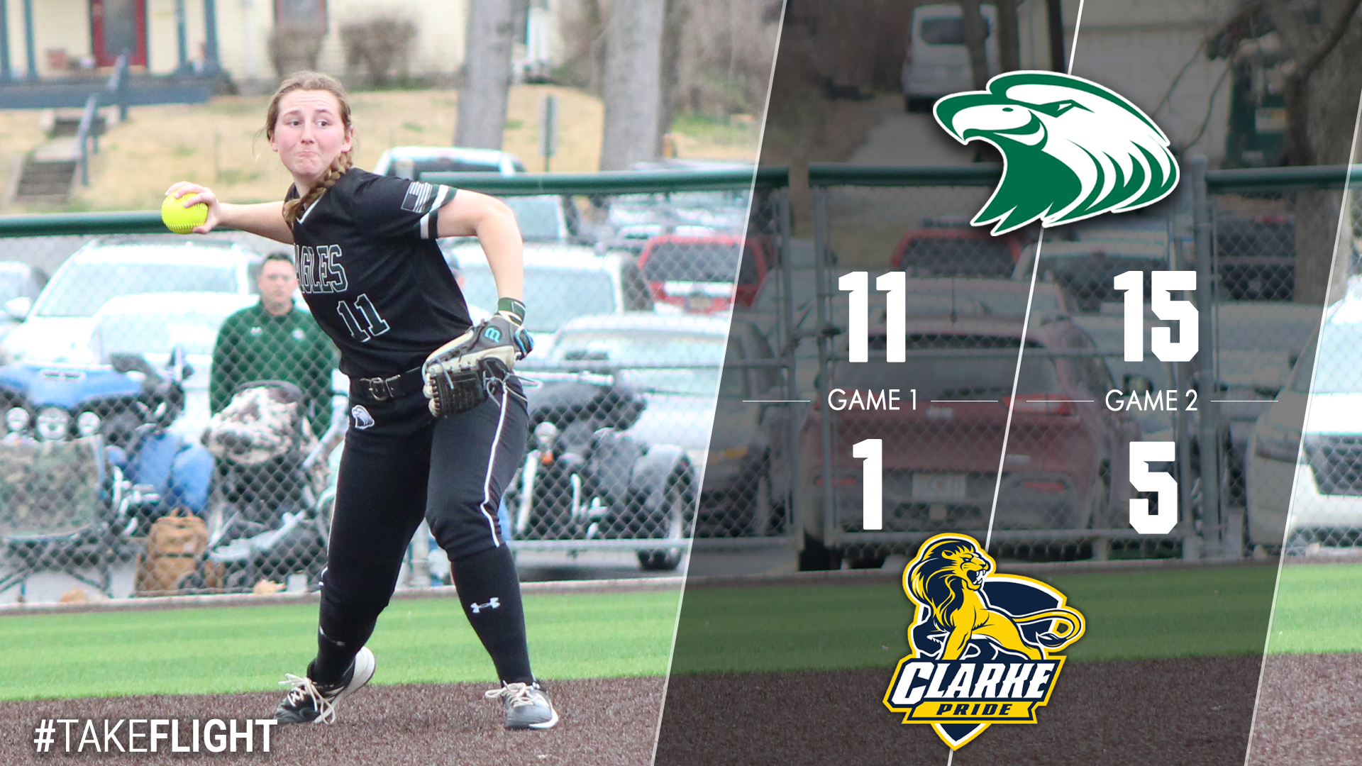 Eagles Sweep Pride to Begin Heart Play