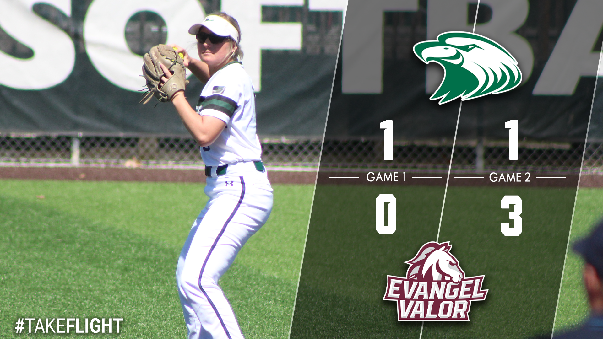 Eagles Split with Valor to Close Weekend