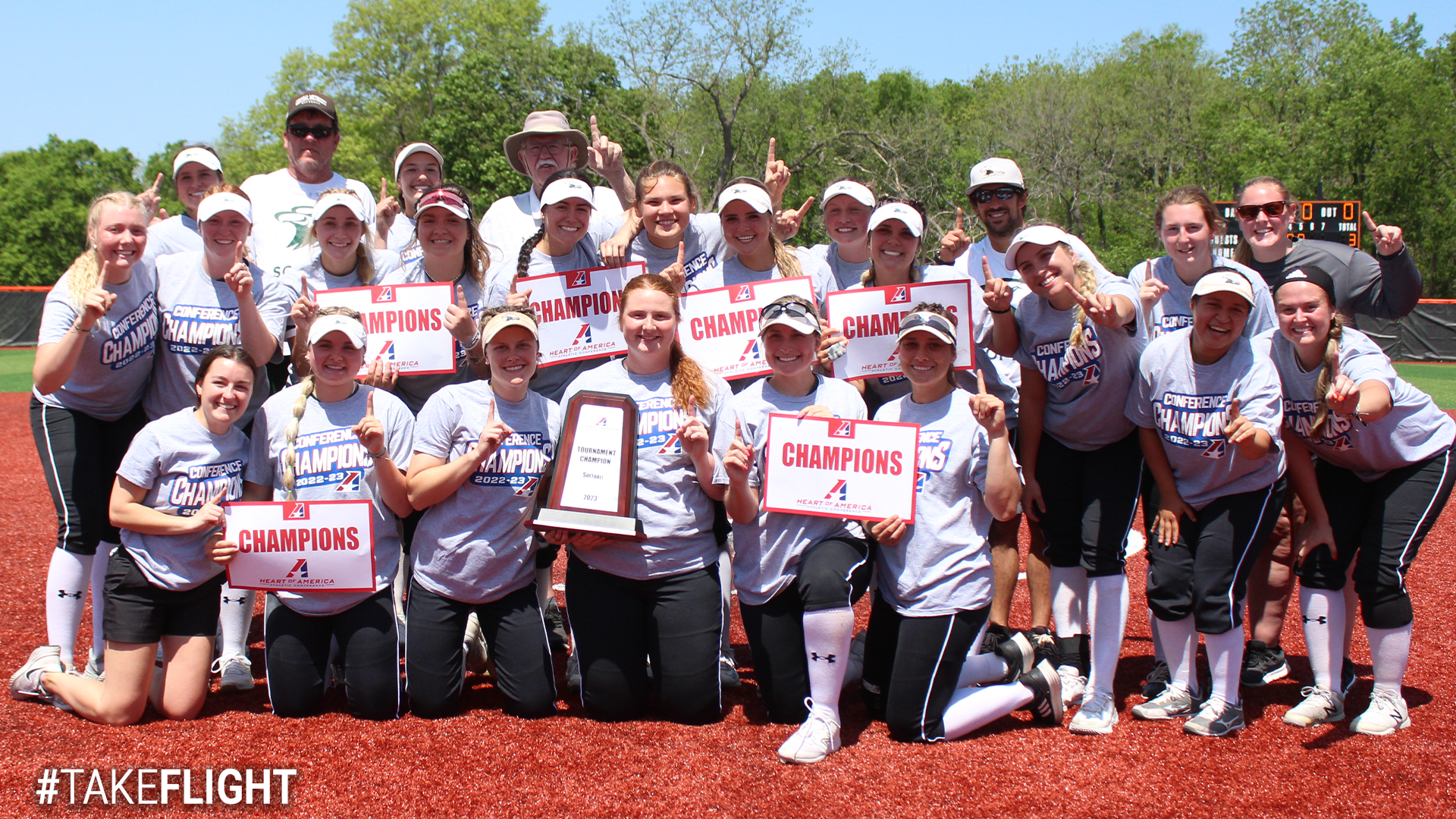 Back-to-Back! No. 1 Eagles Claim Second Straight Heart Tournament Title