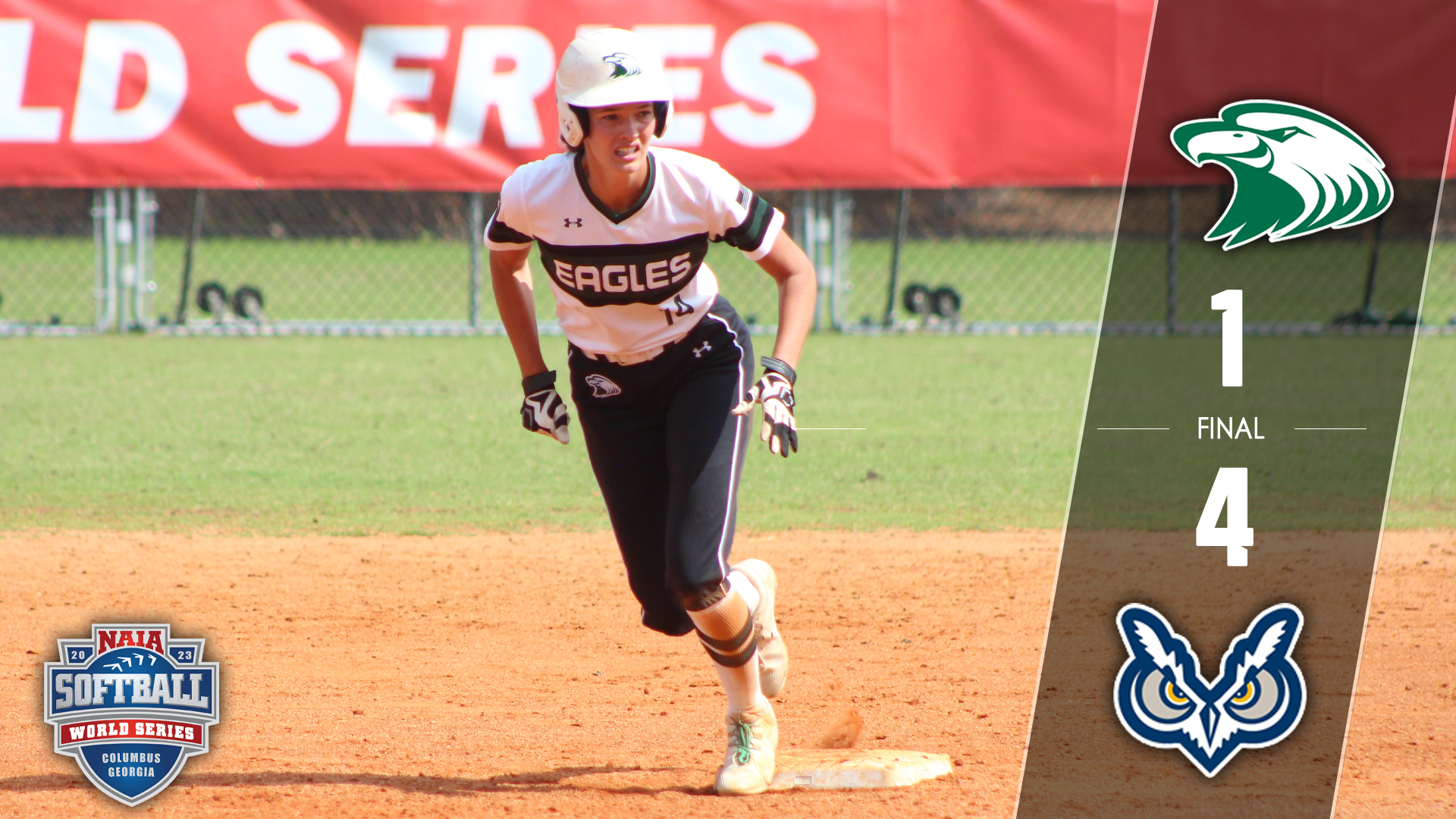 No. 8 Eagles Fall to Top Seed Oregon Tech in Second Game of World Series