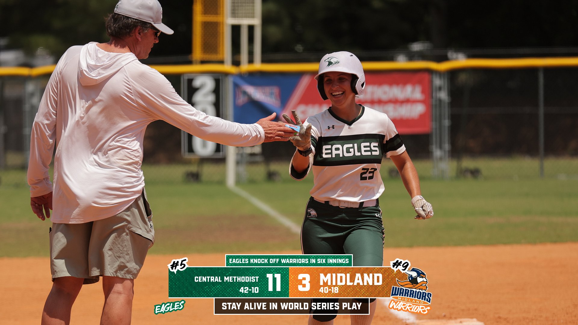 Central Knocks off Warriors in Six Innings to Advance in World Series
