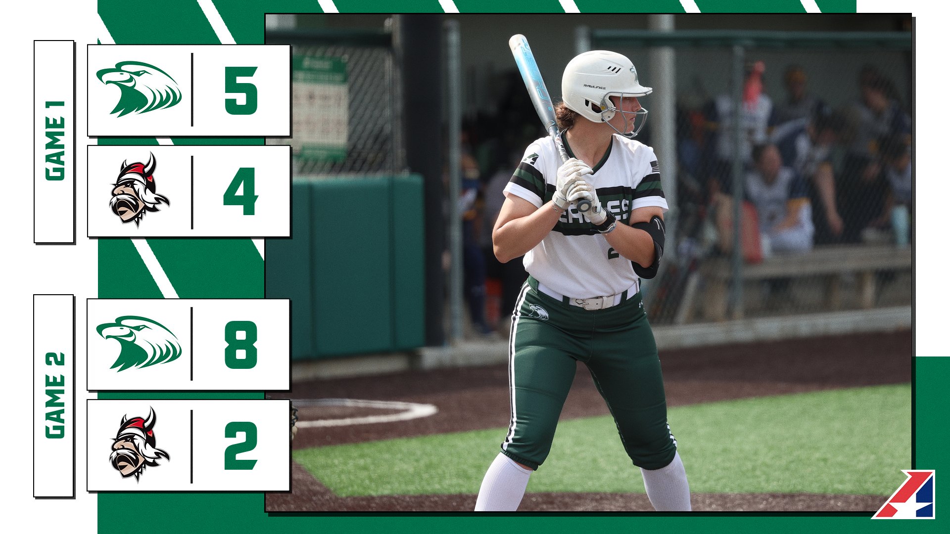 No. 18 Central Sweeps No. 17 Grand View in Road Doubleheader