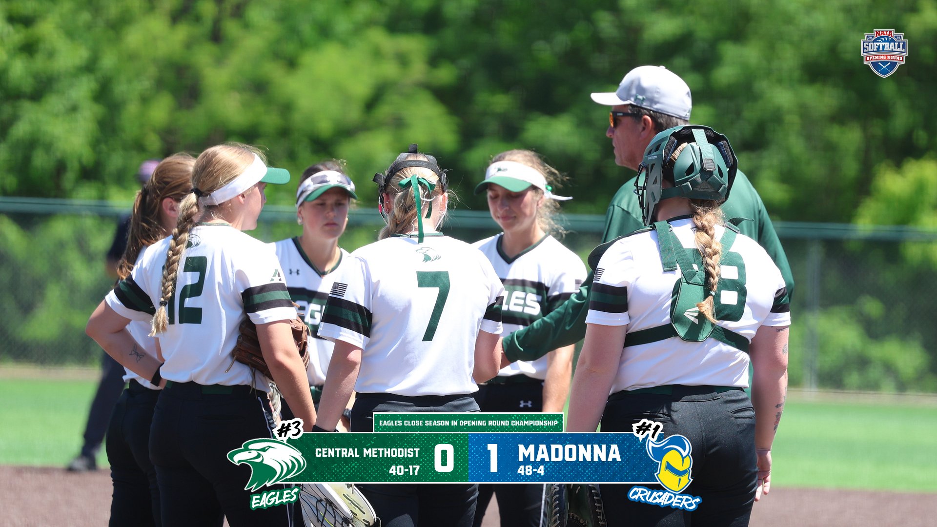 CMU Softball Closes Season in Opening Round Championship Game
