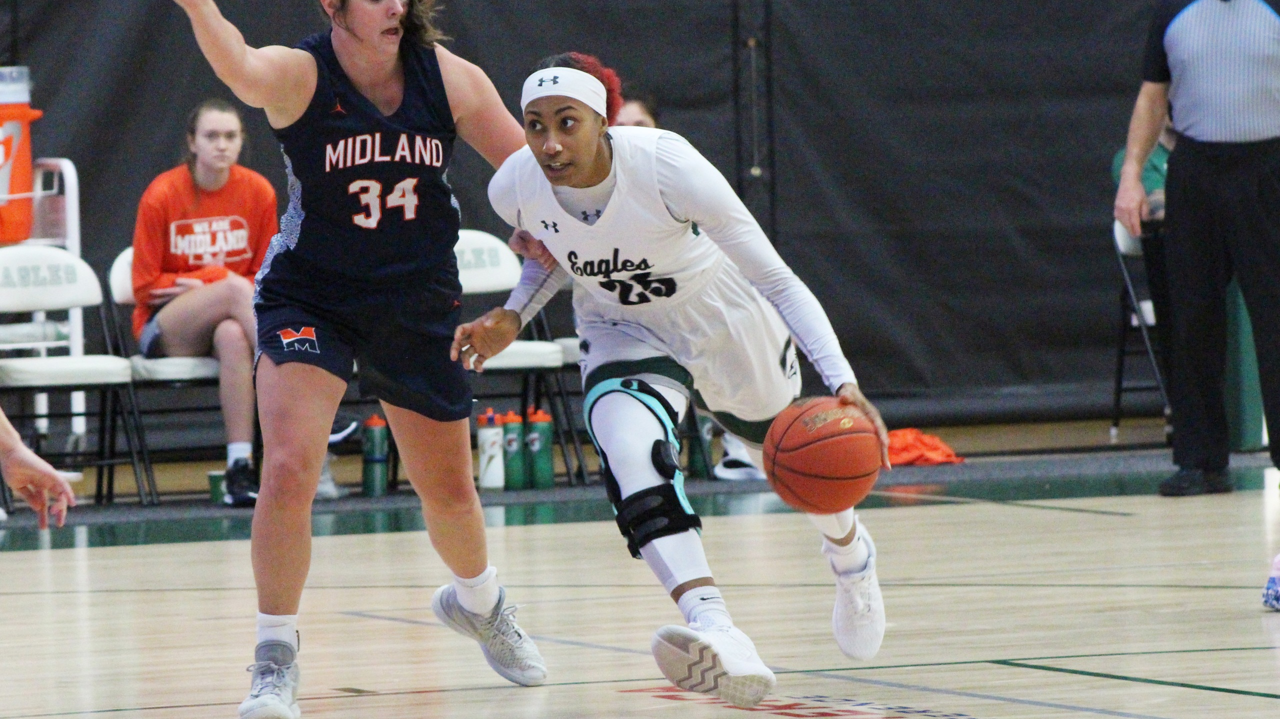 Offense paces No. 11 Eagles to 96-74 victory over Midland