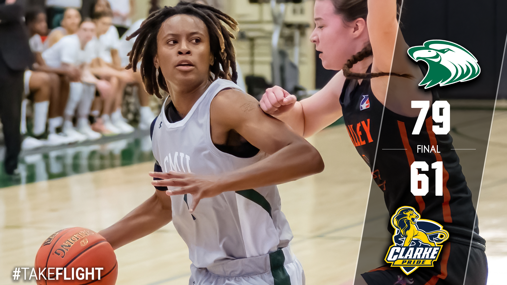 No. 2 Eagles Win Top 10 Showdown Against No. 8 Clarke