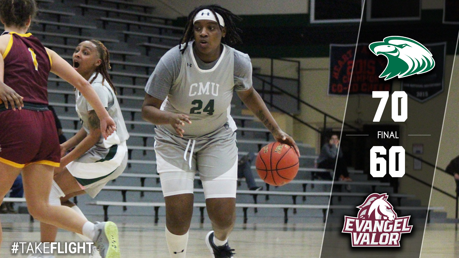 Eagles Hold Off Evangel for 10-Point Win