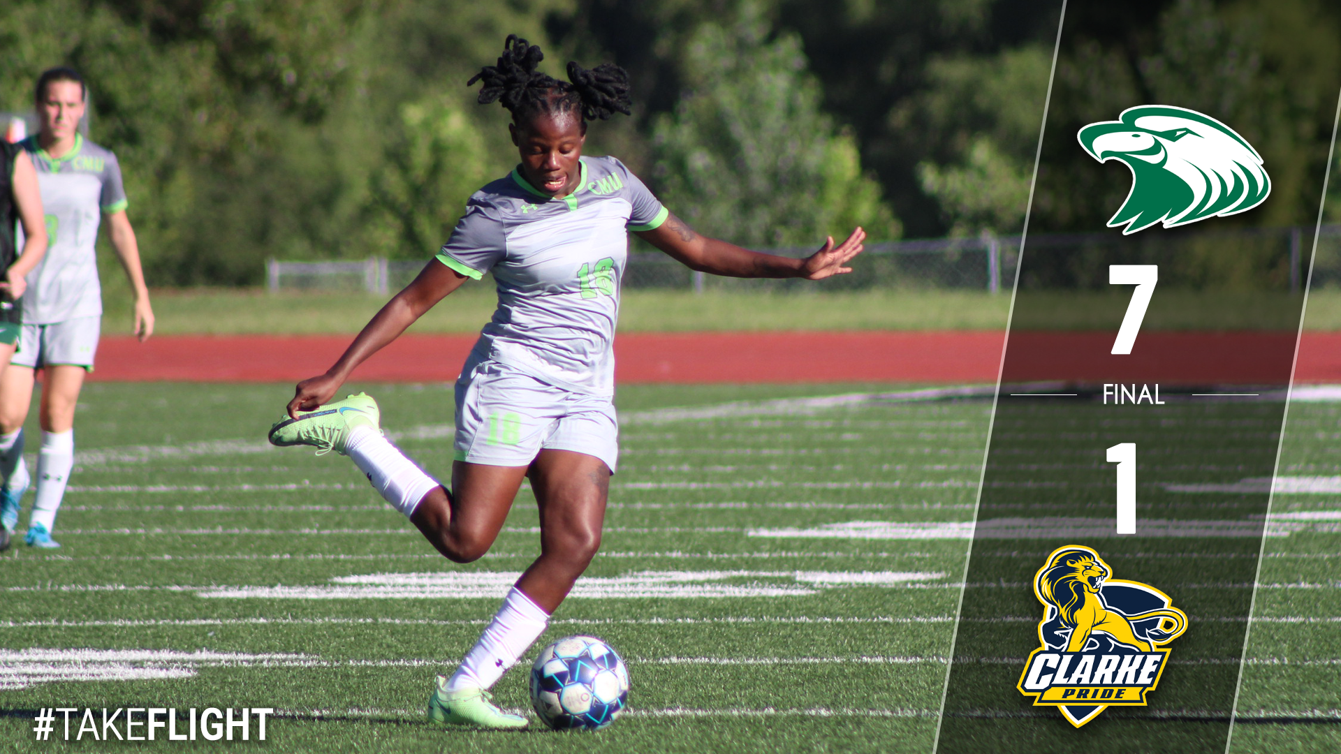 No. 6 Central Cruises Past Clarke, 7-1