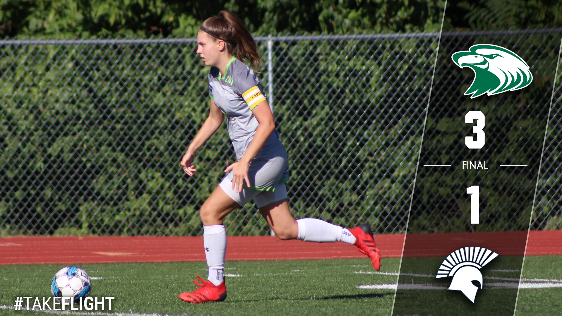 Riesenbeck's Brace leads No. 7 Central Past Spartans