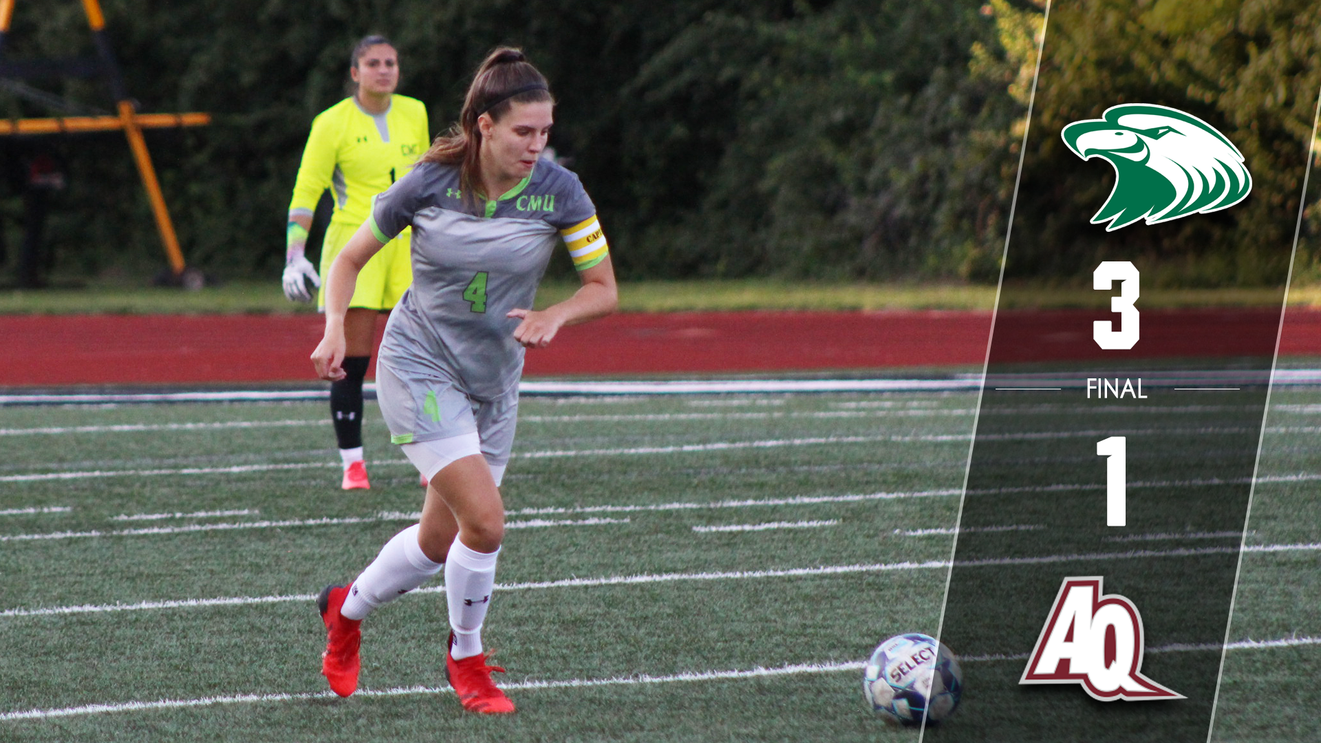 No. 3 CMU Bounces Back with 3-1 Win Over No. 9 Aquinas