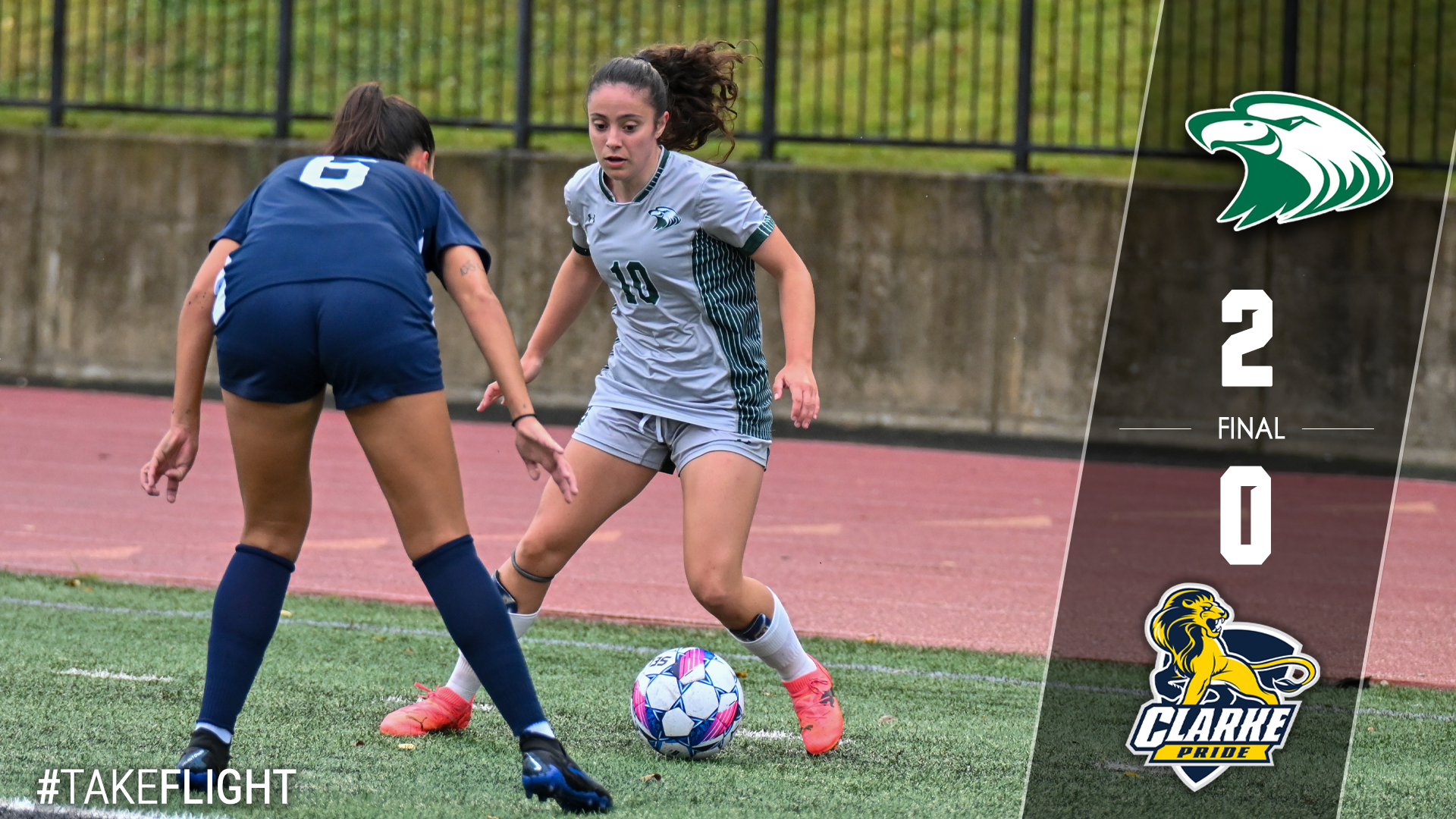 No. 6 Eagles conclude regular season with 2-0 victory over the Pride