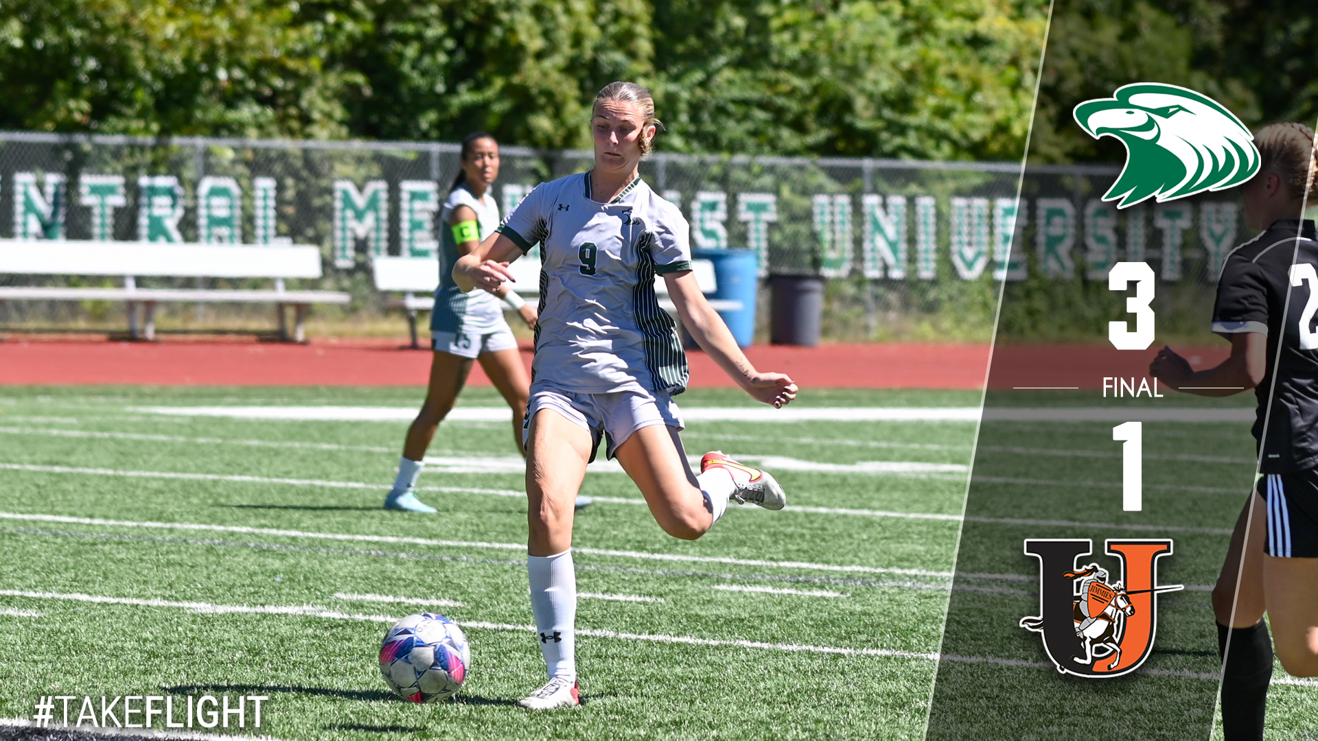 Lykke's Hat Trick Propels No. 4 Central Past Jamestown