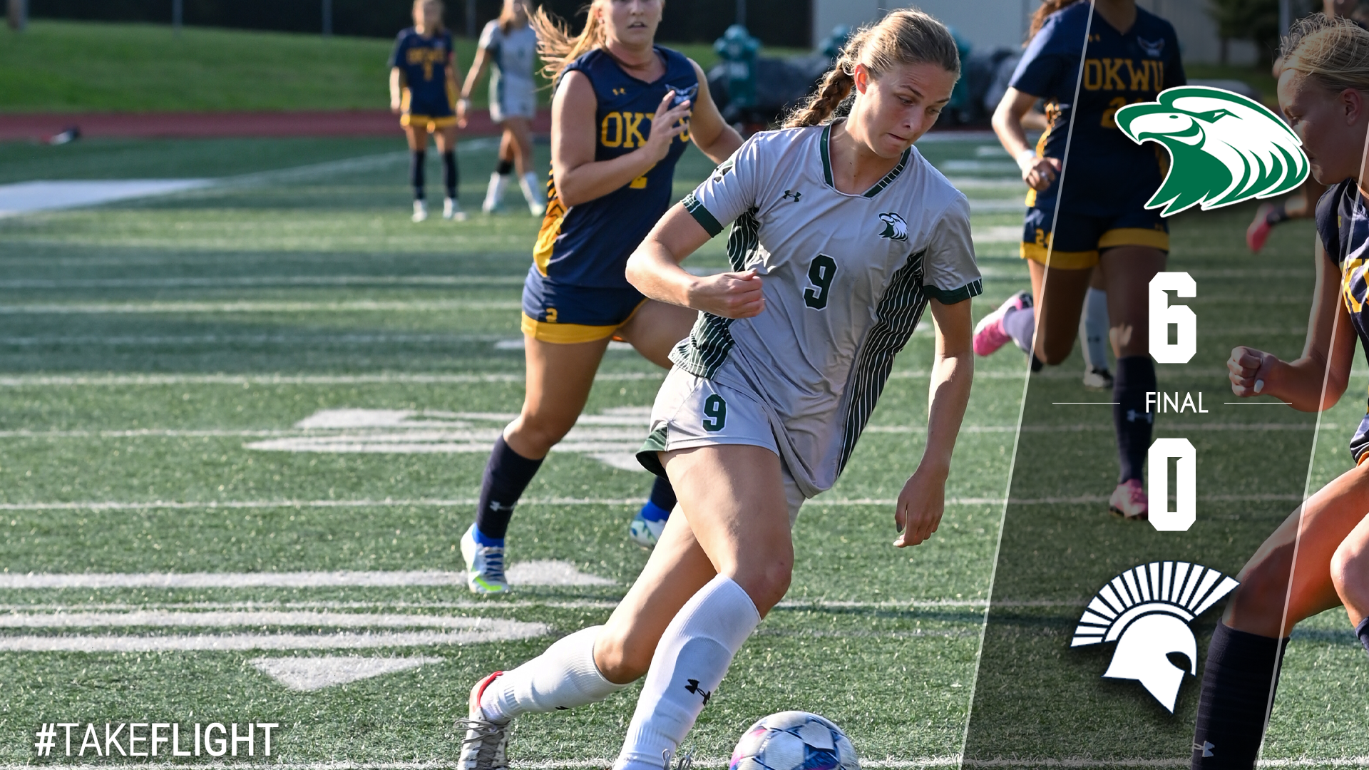 Eagles Cruise Past Spartans in St. Louis