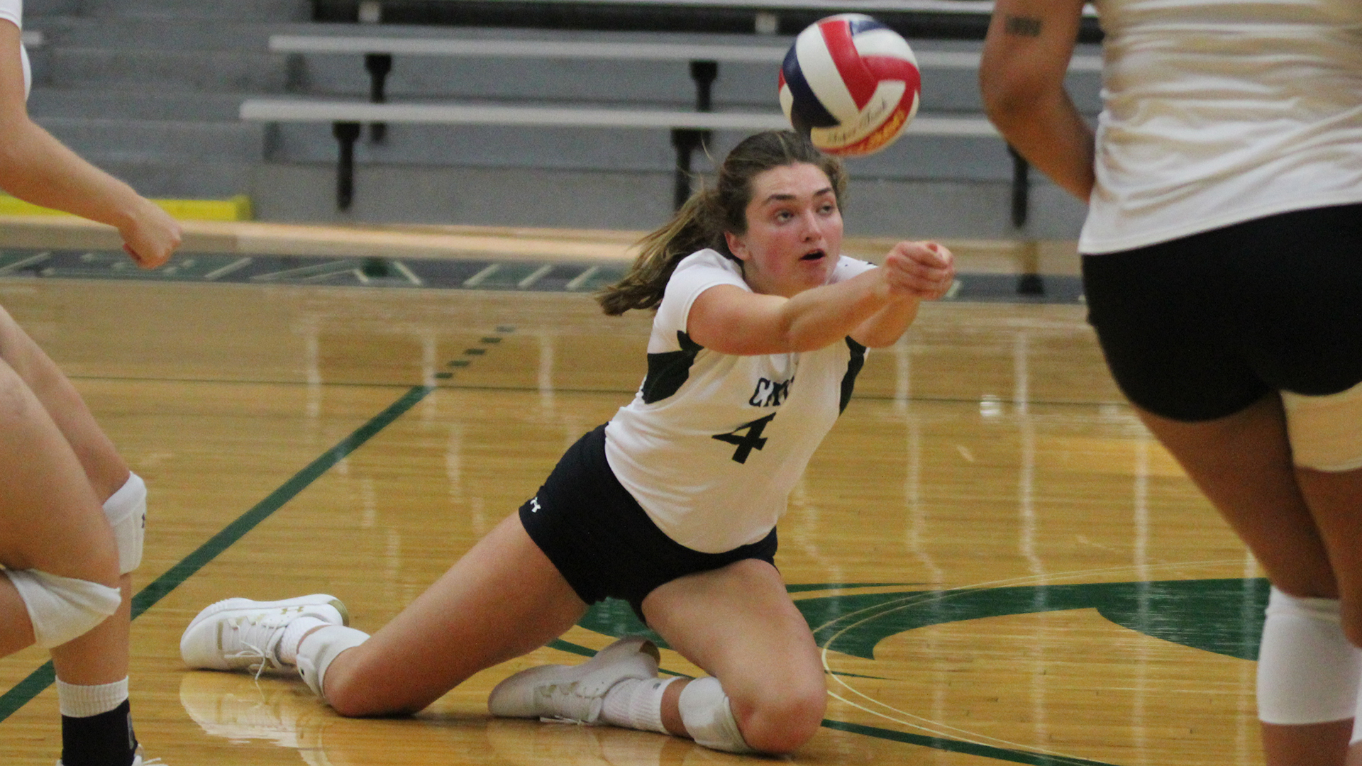10th ranked Eagles bounce back with three set sweep of Baker