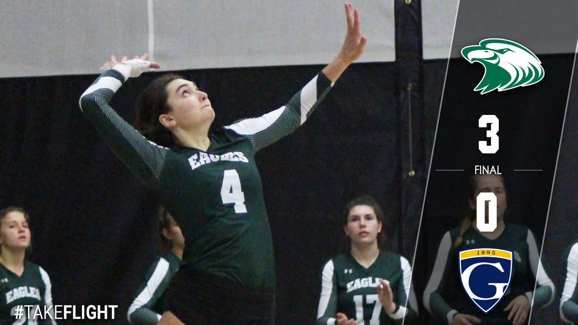 No. 16 Eagles Sweep Yellowjackets Thursday Night