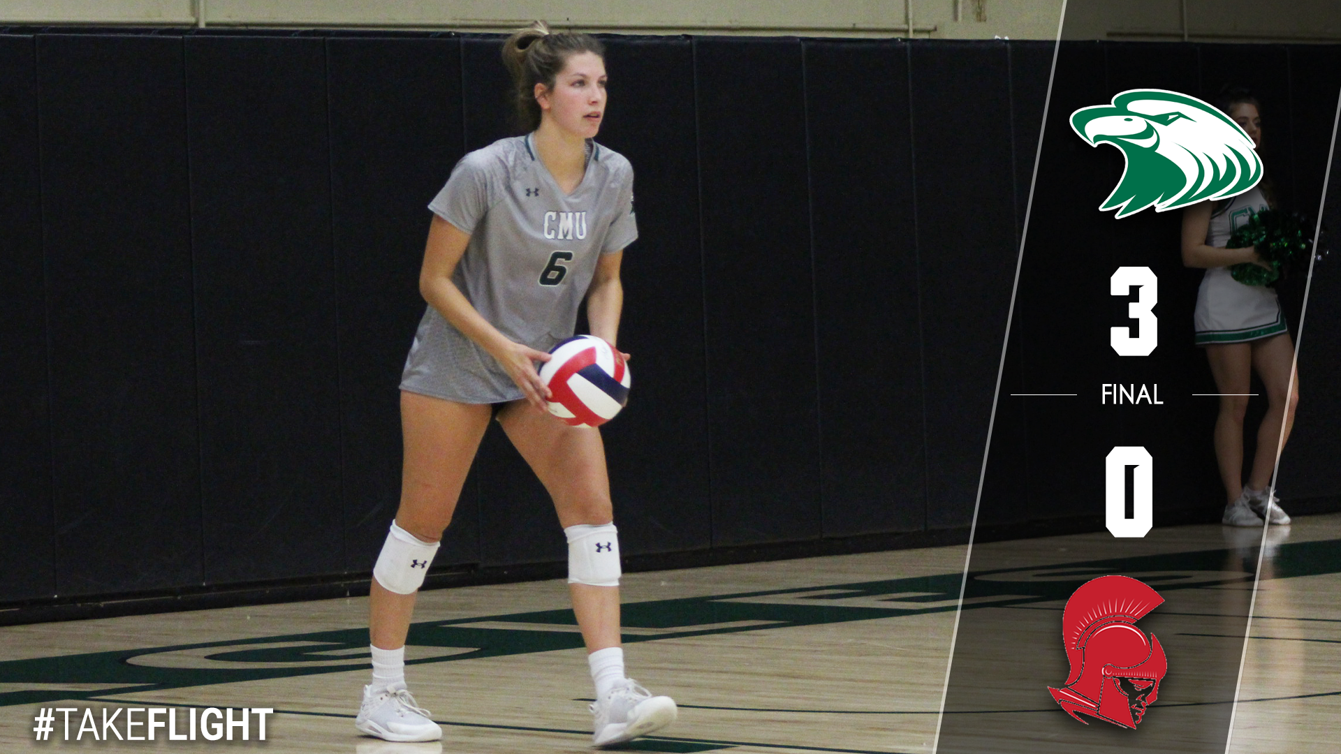 Eagles Sweep Trojans in Non-Conference Matchup