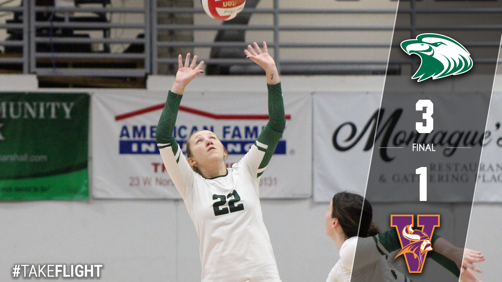 Eagles Close Regular Season with Four-Set Win over Missouri Valley