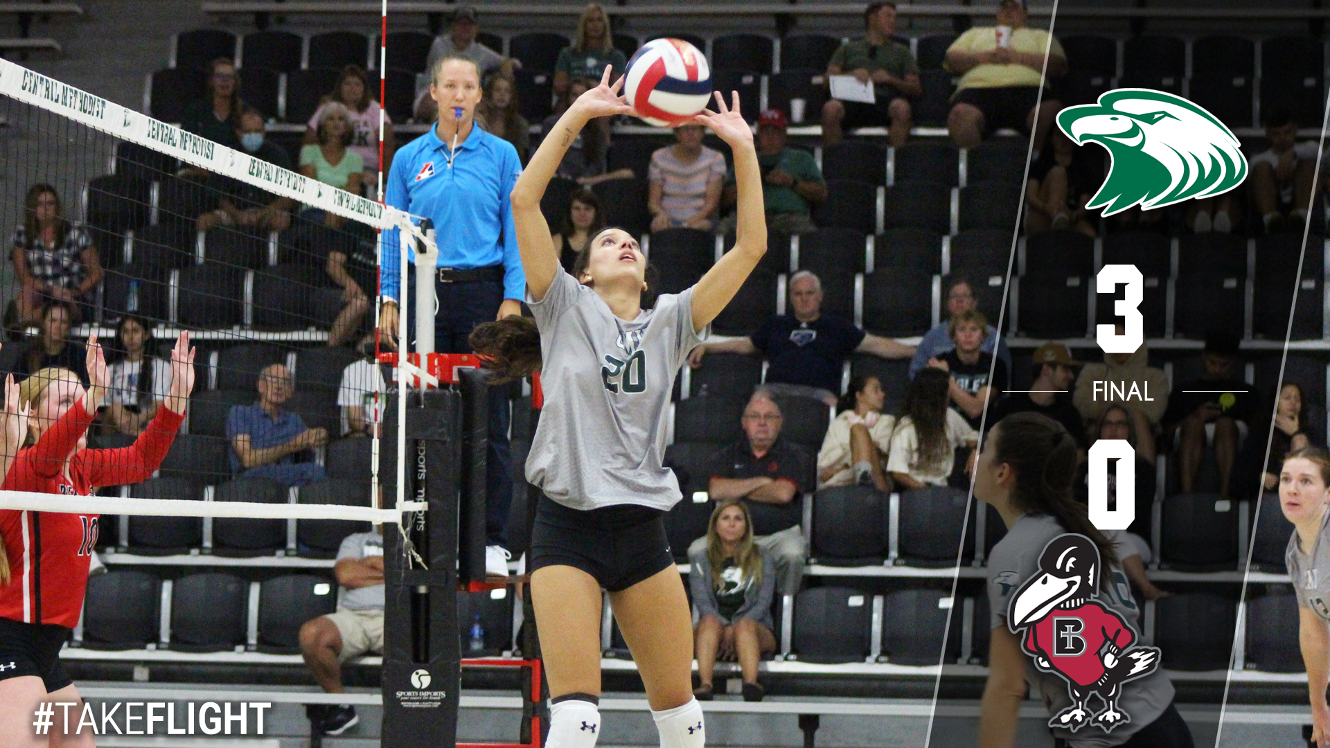 No. 16 Eagles Sweep Ravens Saturday Afternoon