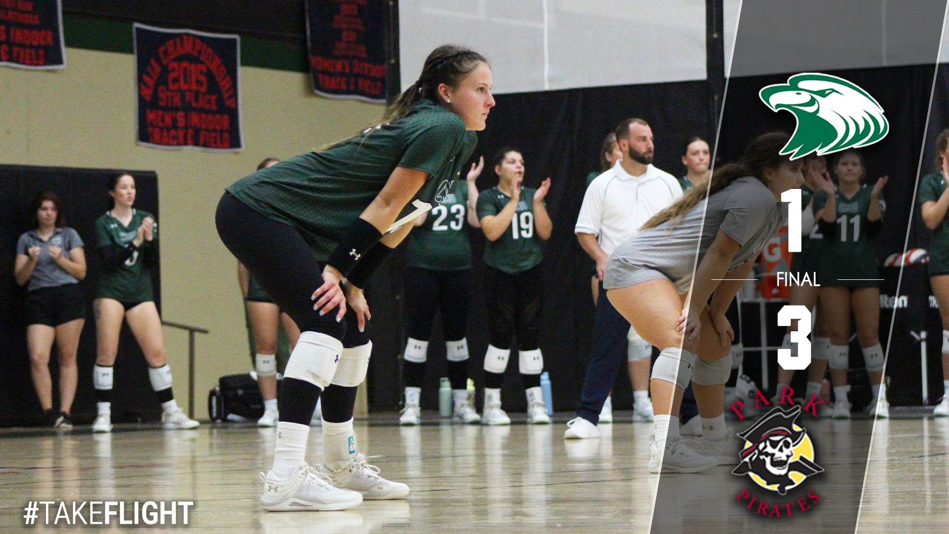 No. 20 Central Drops Four Set Match to No. 8 Park