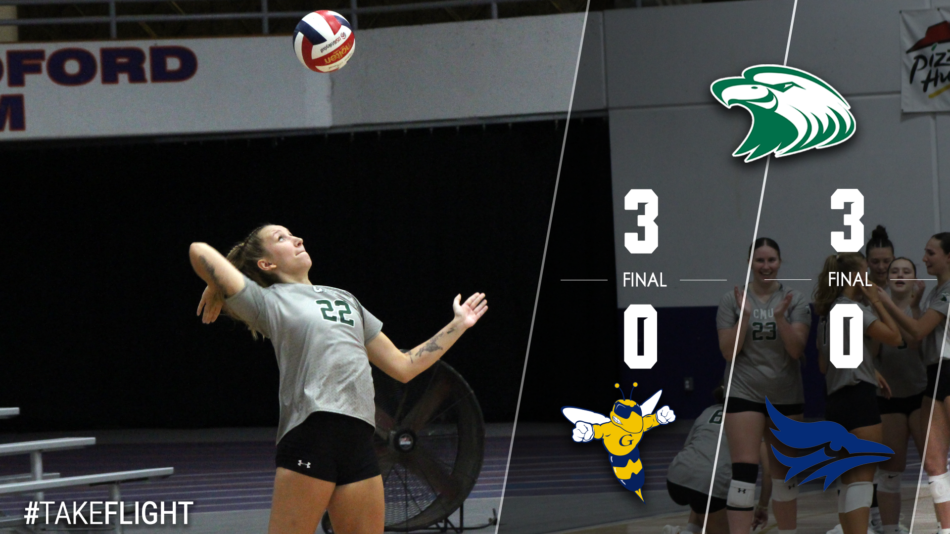 No. 18 Central Completes Pair of Sweeps to Conclude Viking Invitational