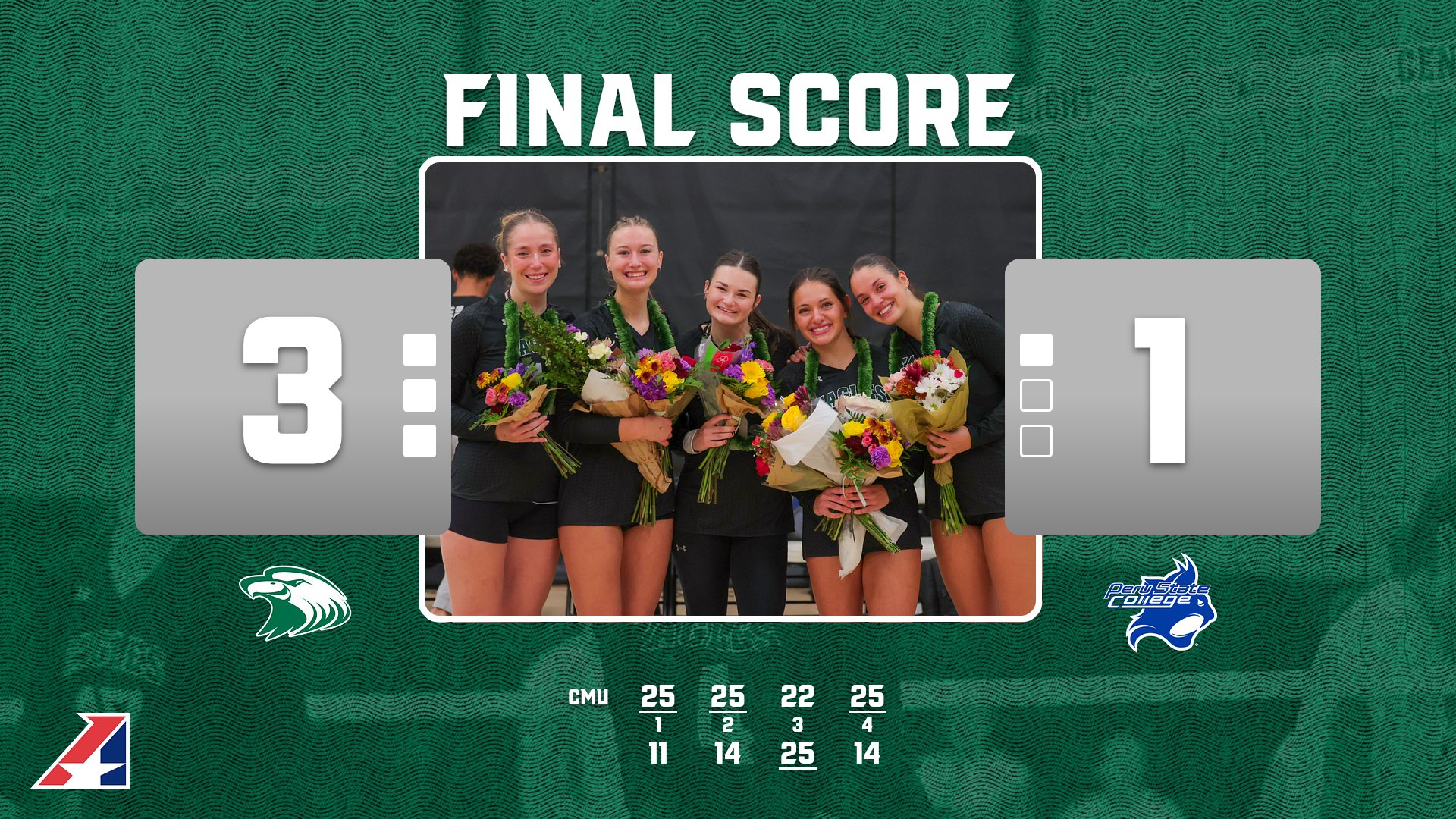 Eagles Close Regular Season with Victory over Peru State on Senior Day