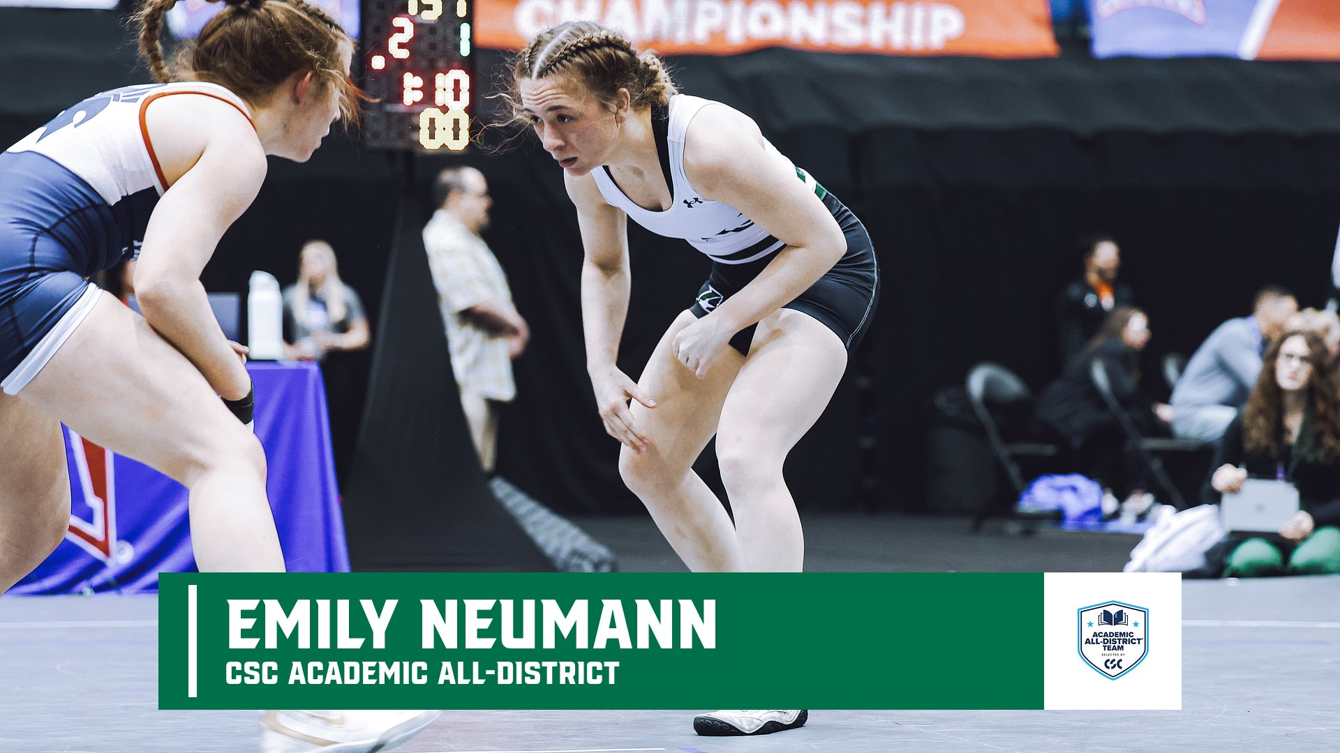 Neumann Earns CSC Academic All-District Honors